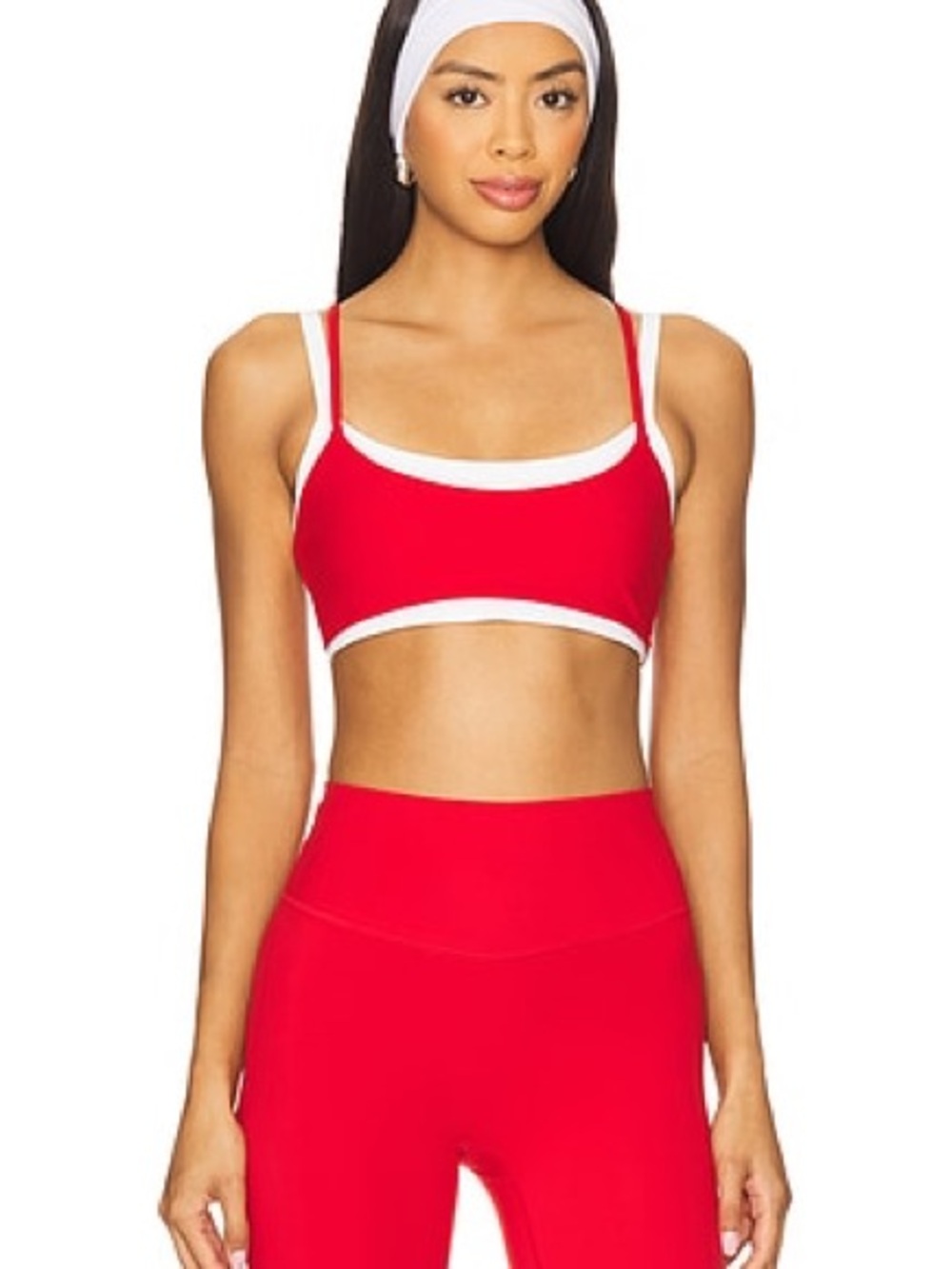 form - red workout set